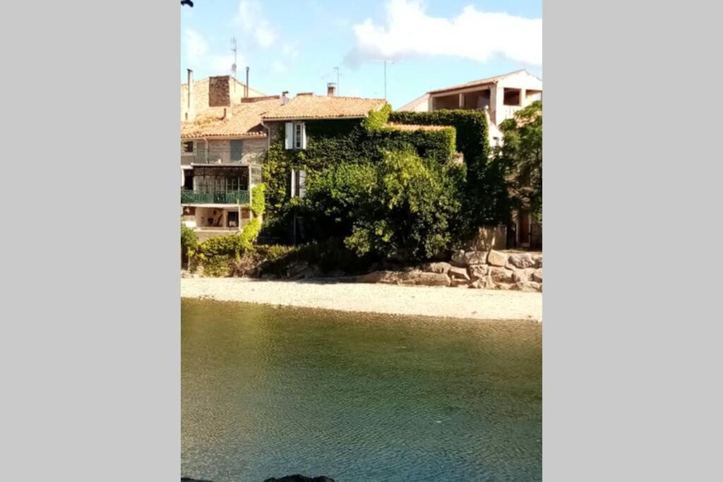 Character Filled House Overlooking The River Cesse Bize-Minervois Exterior foto